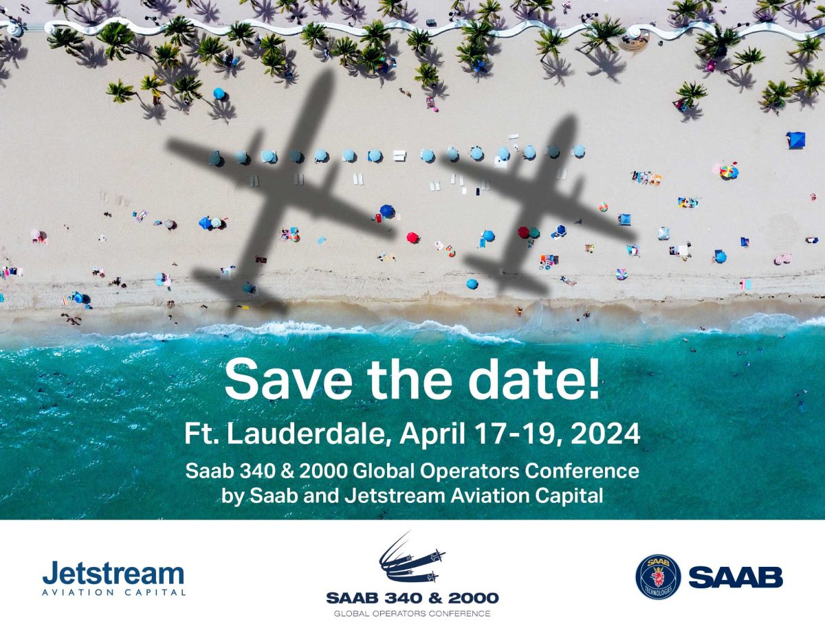 Save The Dates! 2024 SAAB 340 & 2000 Global Operators Conference Announced
